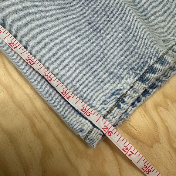 Levi’s Premium Denim Light Wash Ribcage Straight Ankle Jeans - Picture 7 of 10